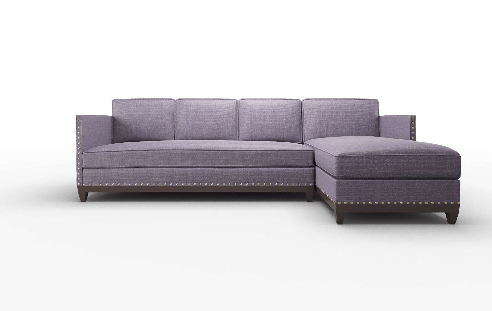 Florence Tess Blackberry Panel espresso legs 1