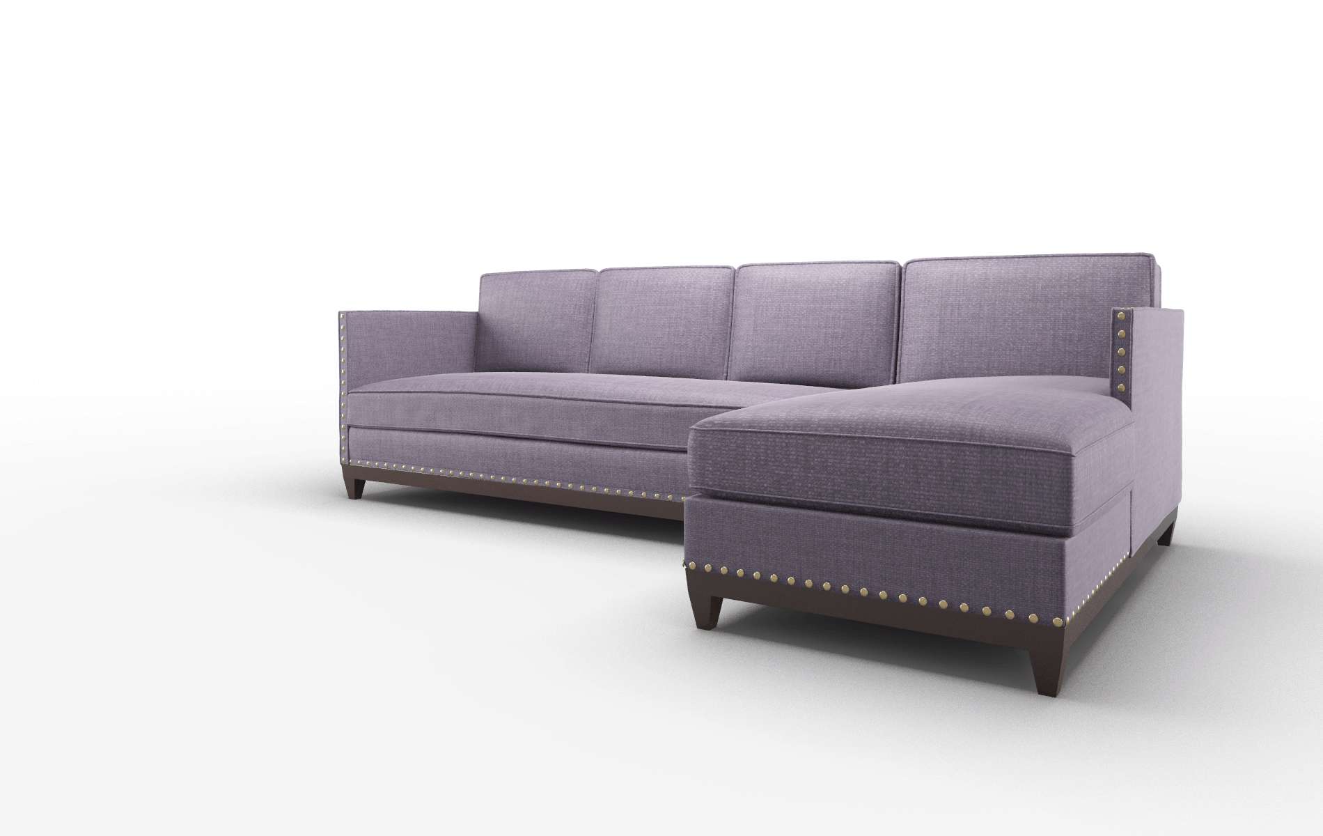 Florence Tess Blackberry Panel espresso legs 4