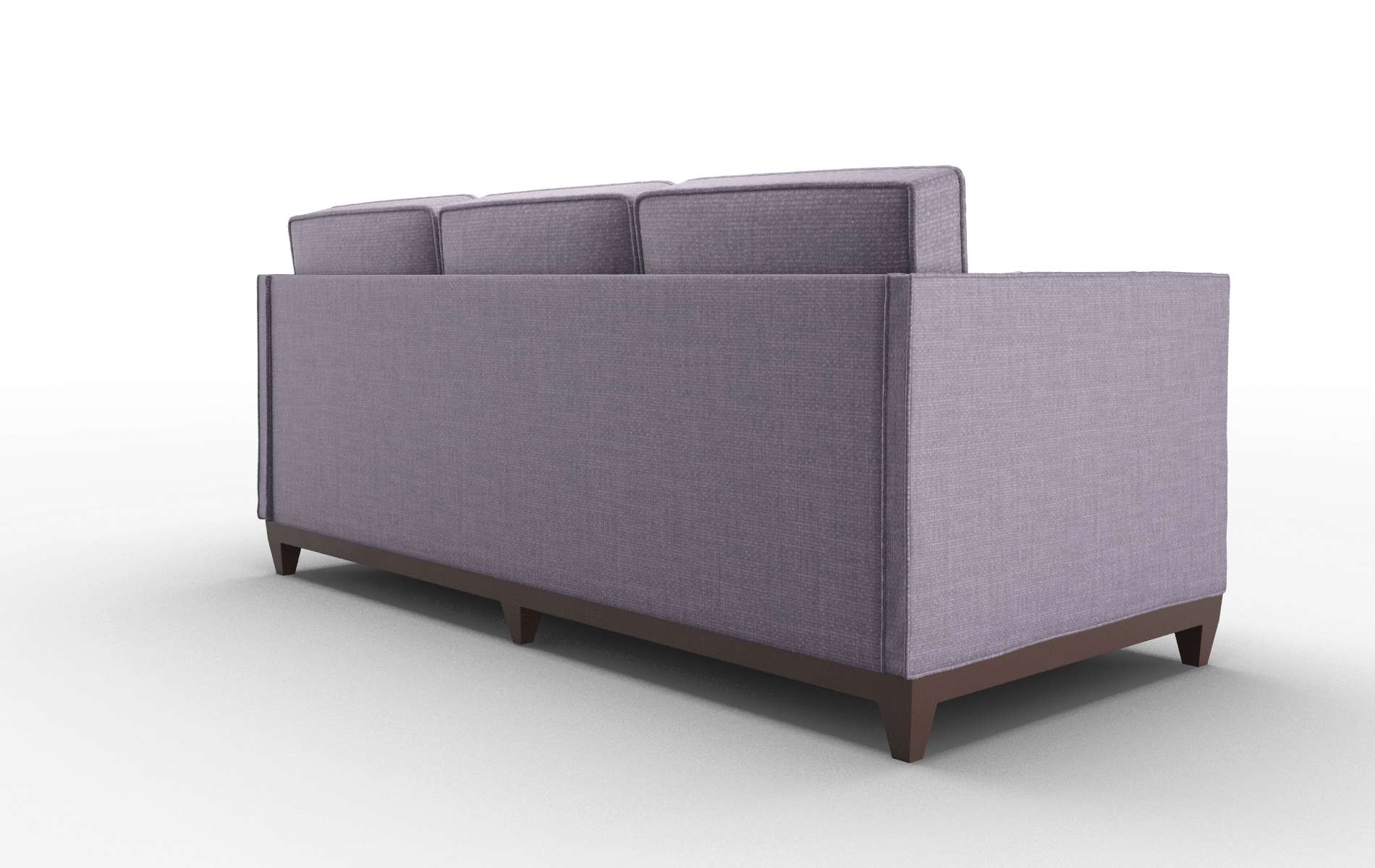 Florence Tess Blackberry Sofa espresso legs 5
