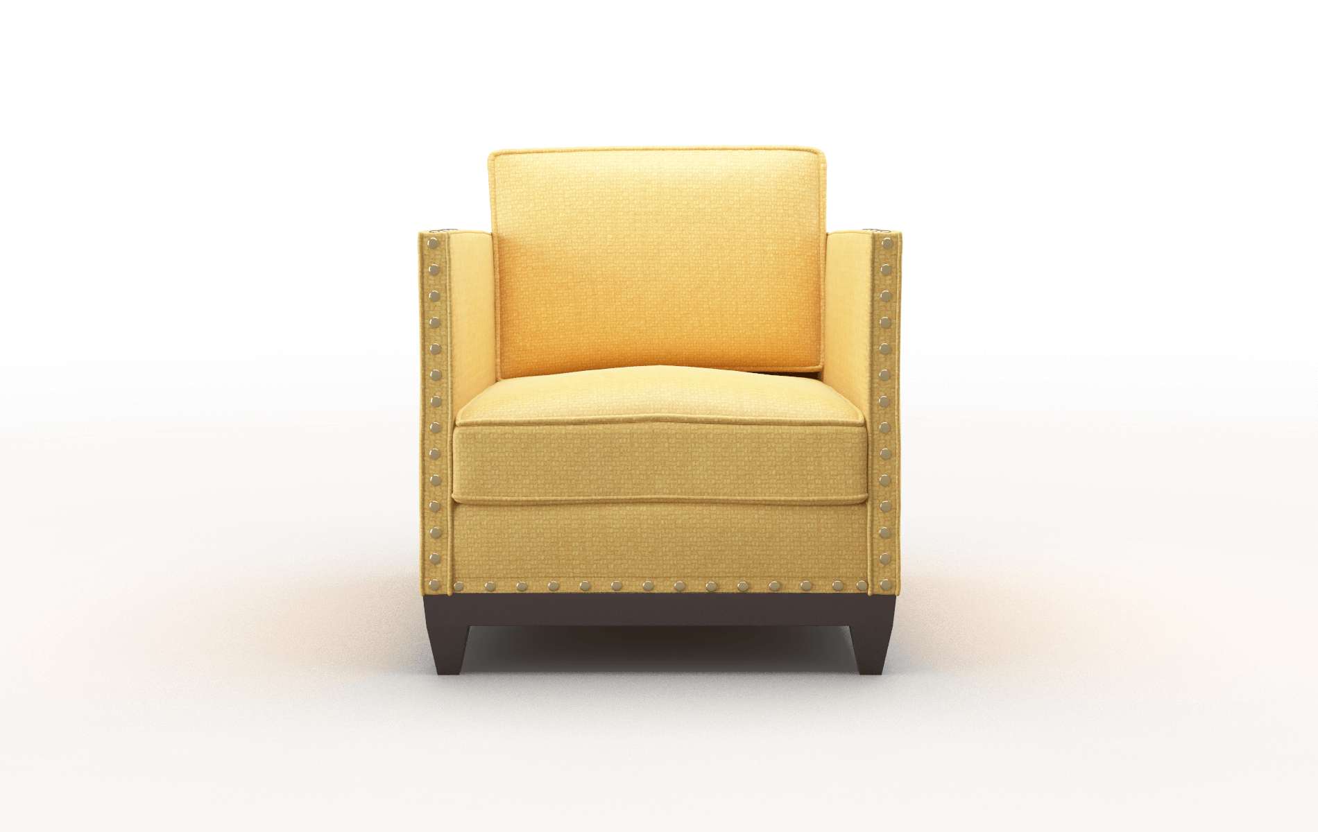 Florence Tess turmeric Chair Espresso Legs  1