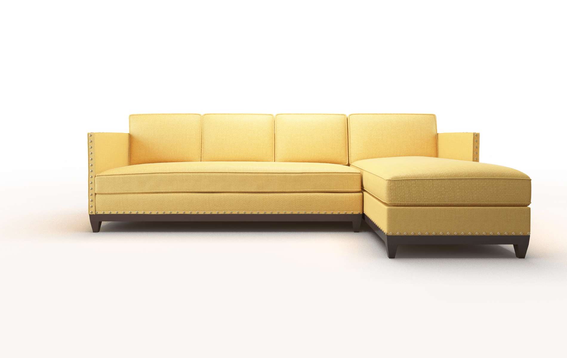 Florence Tess Turmeric Panel espresso legs 1