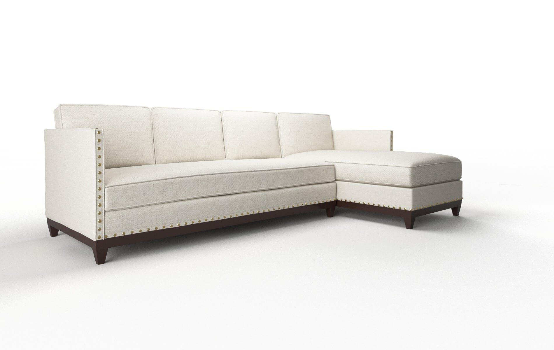 Florence Venus Cream Panel espresso legs 2