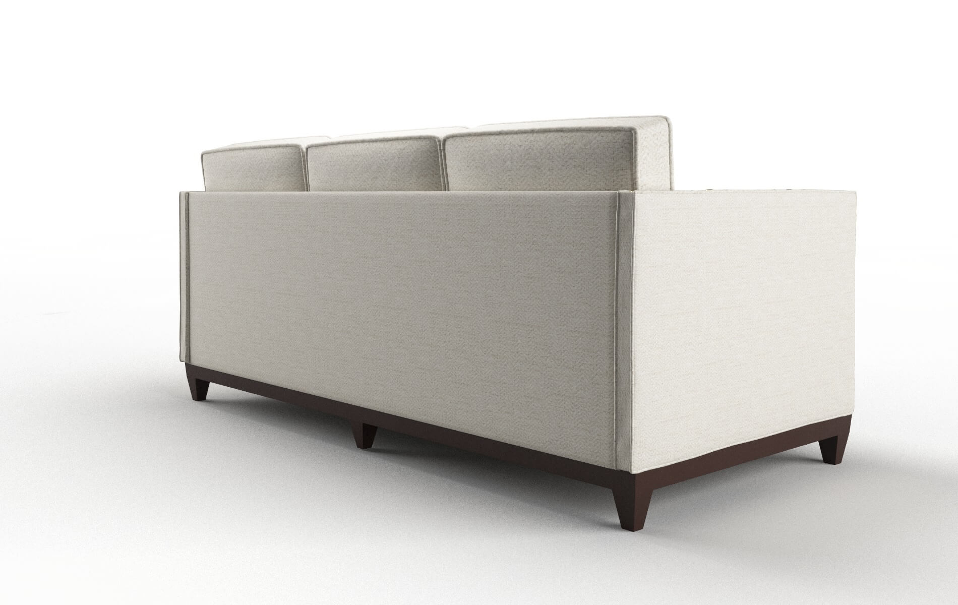 Florence Venus Cream Sofa espresso legs 5