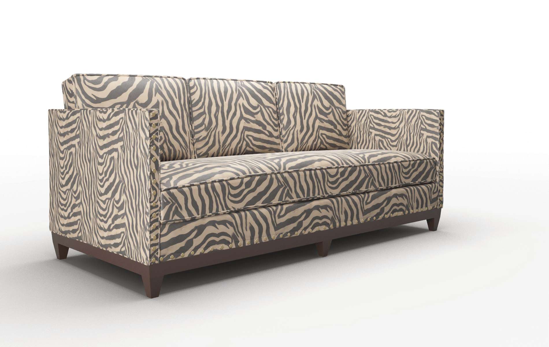 Florence Zambia Coffee Sofa espresso legs 2