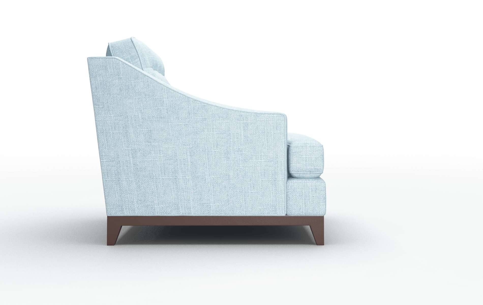 Geneva Atlas Turquoise Chair espresso legs 3