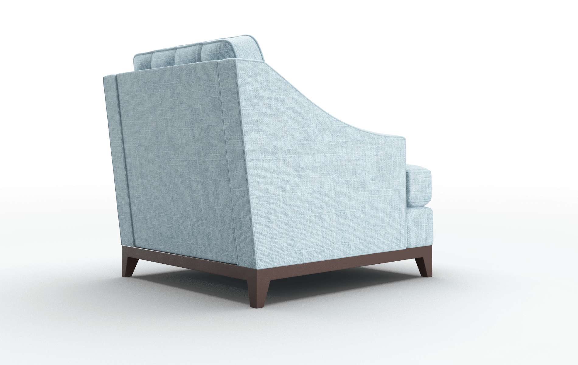 Geneva Atlas Turquoise Chair espresso legs 5
