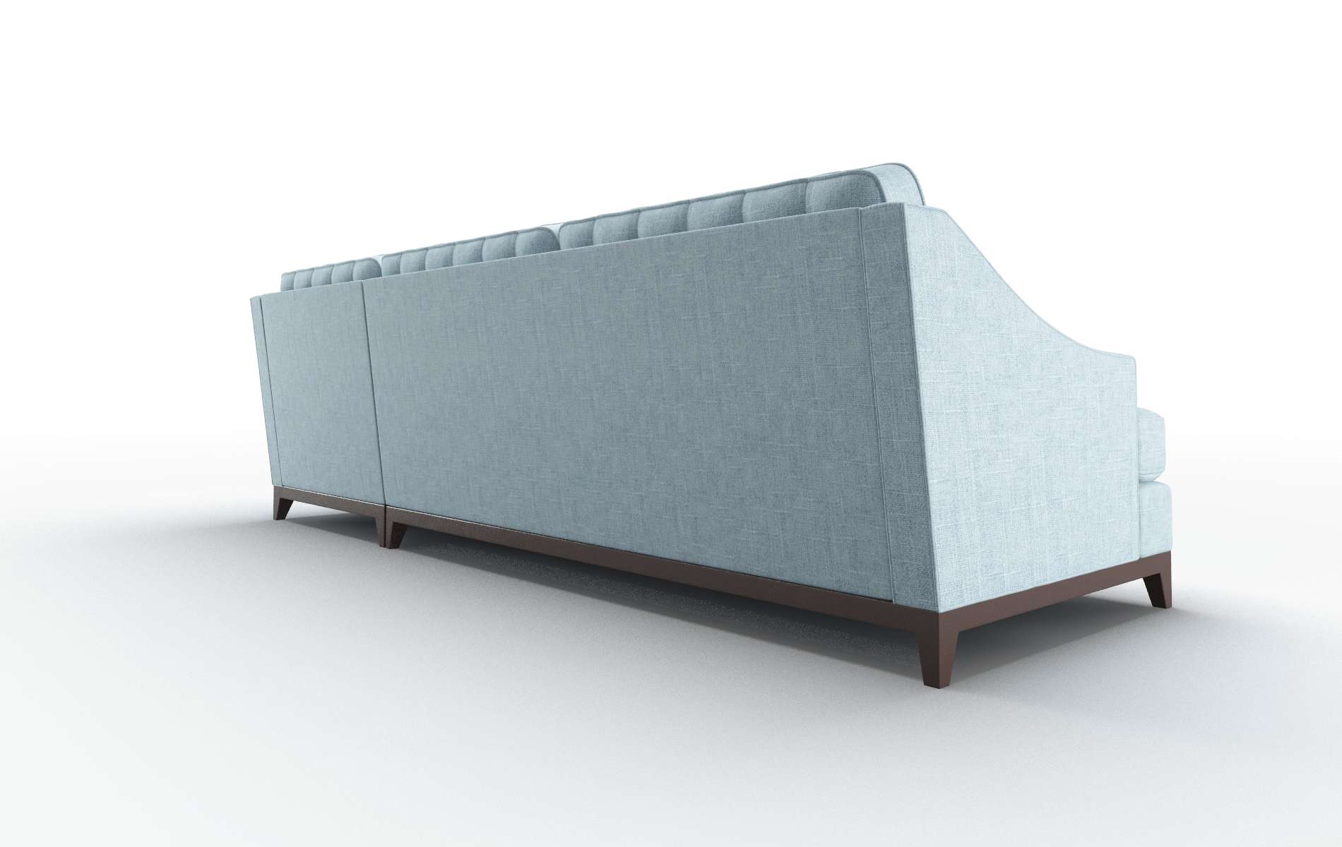 Geneva Atlas Turquoise Panel espresso legs 5