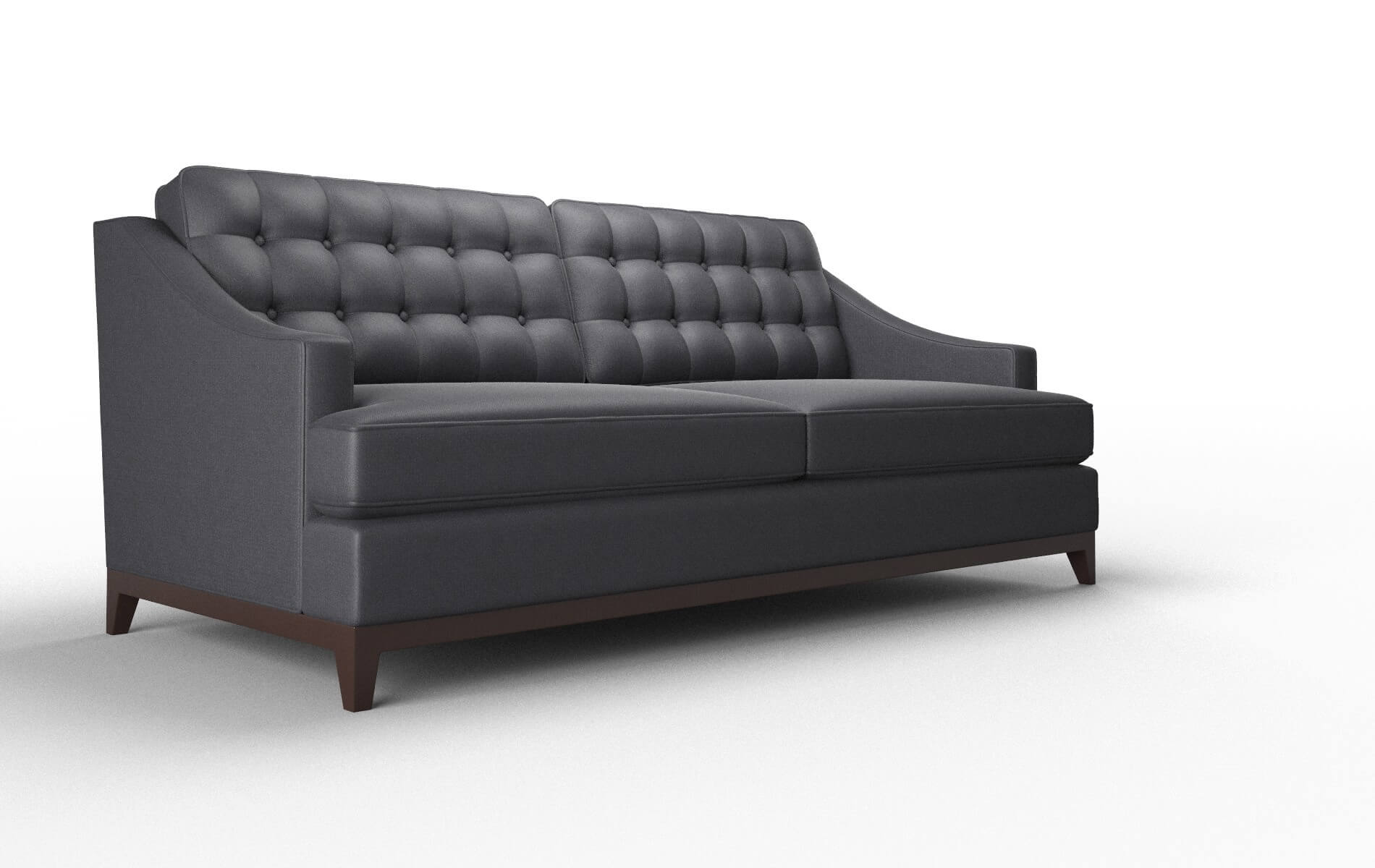 Geneva Atlas_plz Navy Sofa espresso legs 2