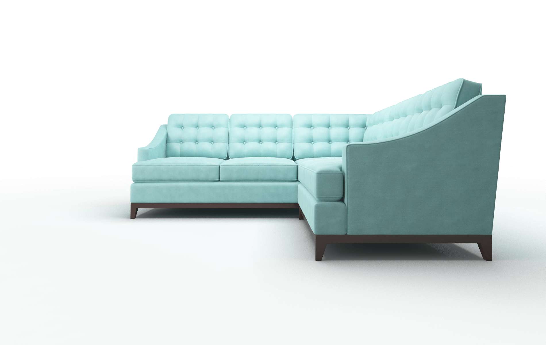 Geneva Avalon_hp Aqua Sectional espresso legs 5