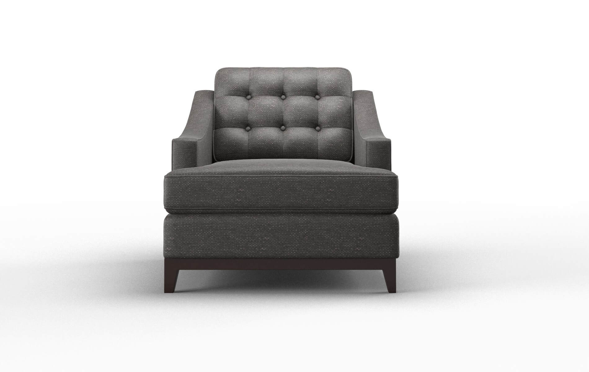 Geneva Avenger denim Chair Espresso Legs  1