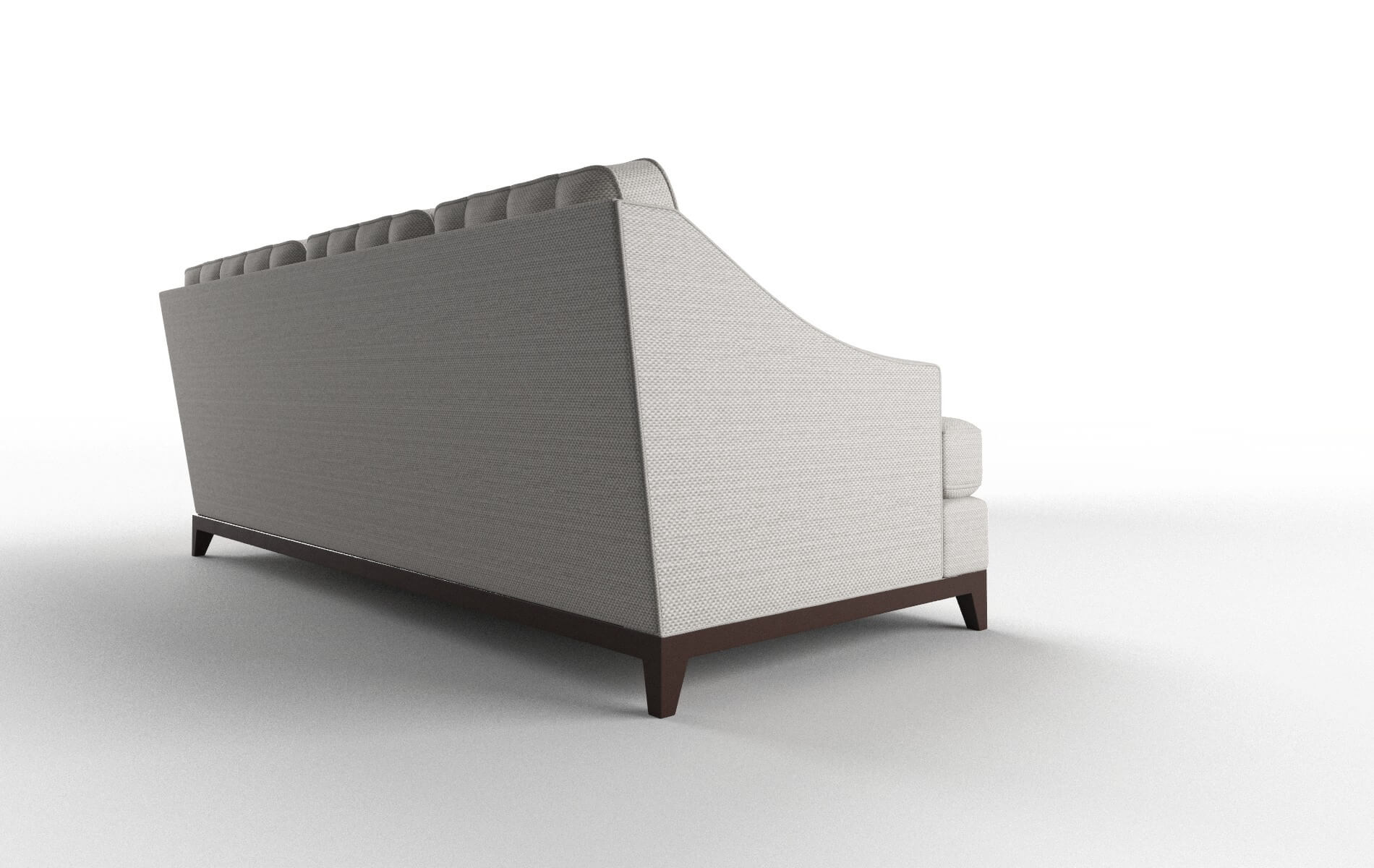 Geneva Avenger Dolphin Sectional espresso legs 3