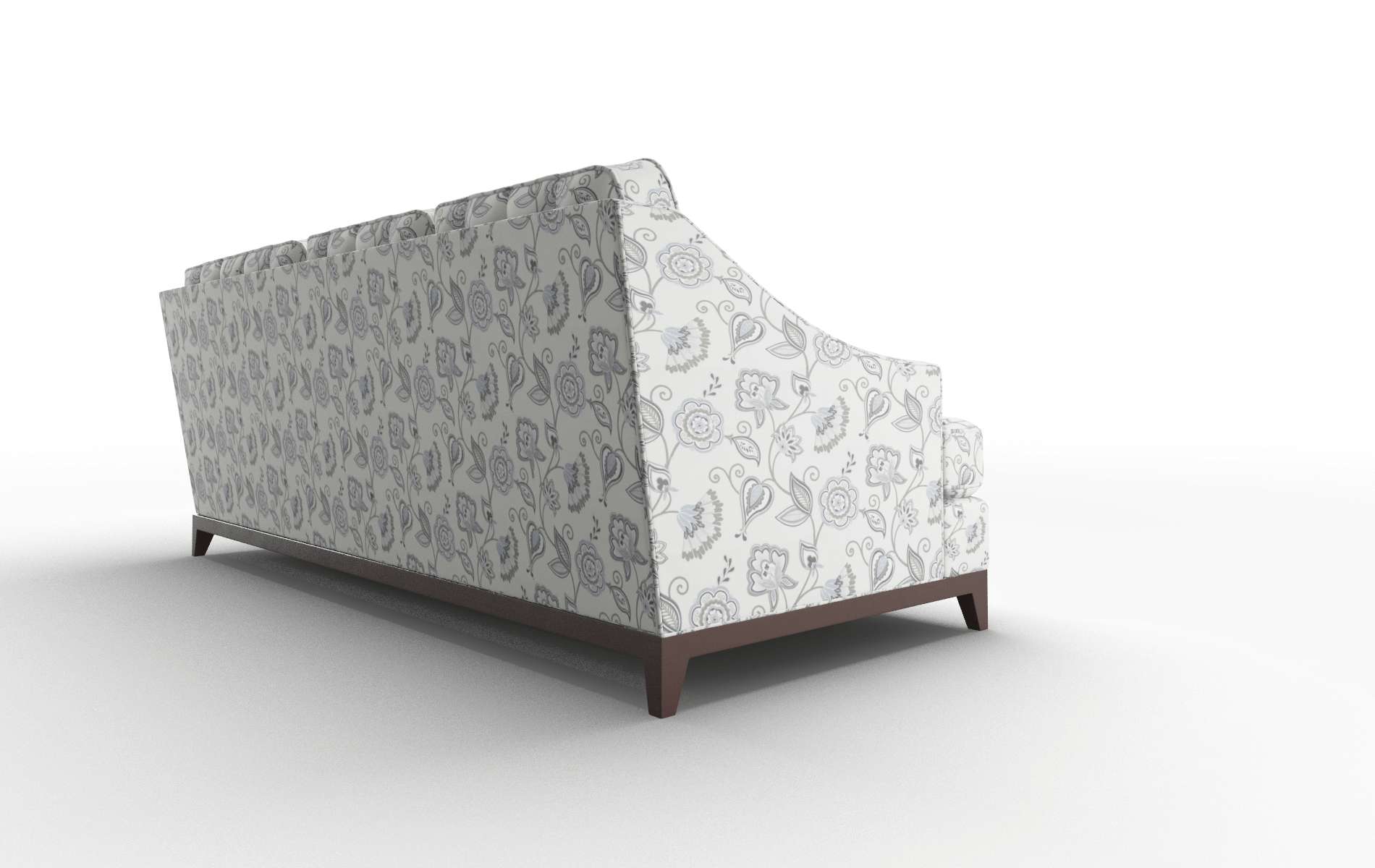 Geneva Avignon Sky Sectional espresso legs 3