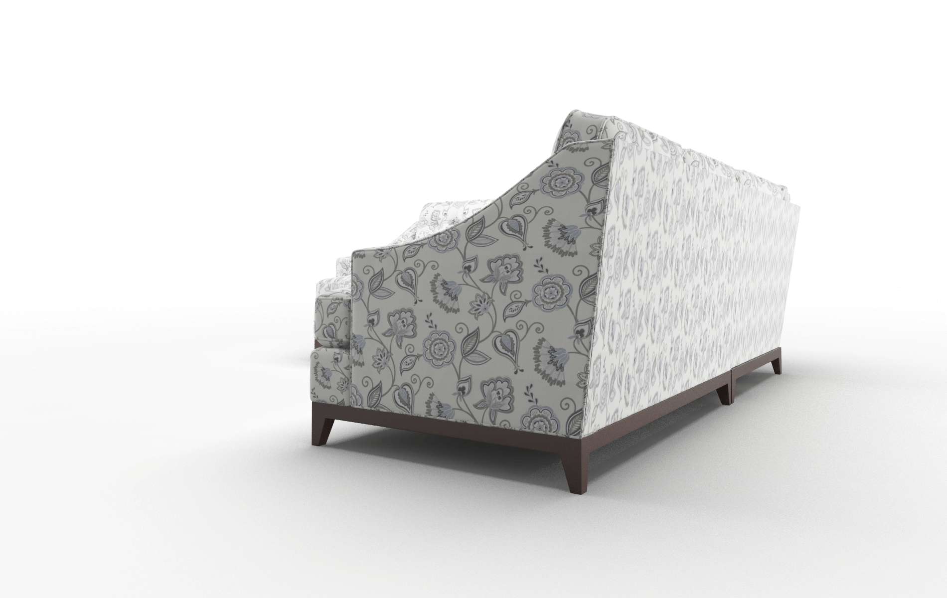 Geneva Avignon Sky Sectional espresso legs 4