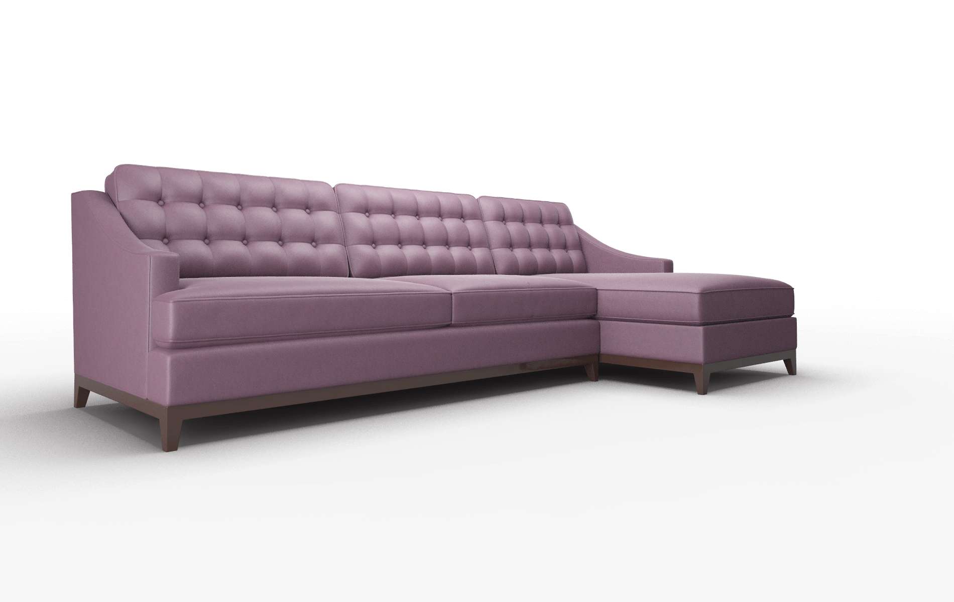 Geneva Bella Aubergine Panel espresso legs 2