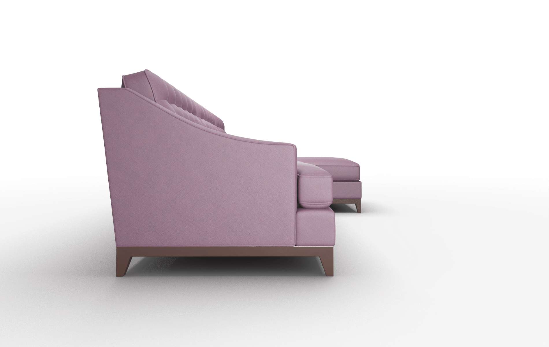 Geneva Bella Aubergine Panel espresso legs 3