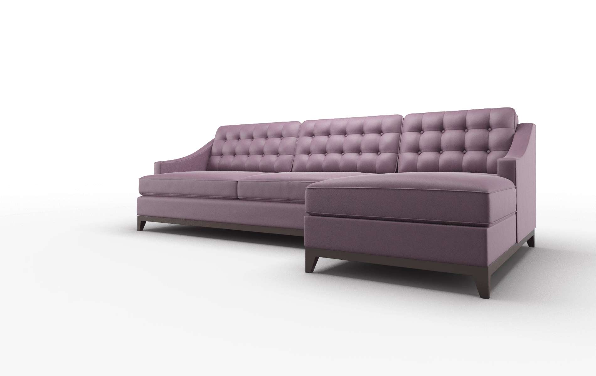 Geneva Bella Aubergine Panel espresso legs 4