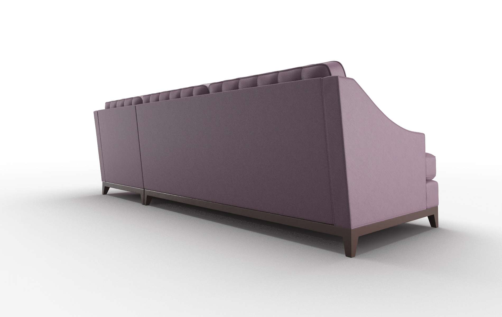Geneva Bella Aubergine Panel espresso legs 5