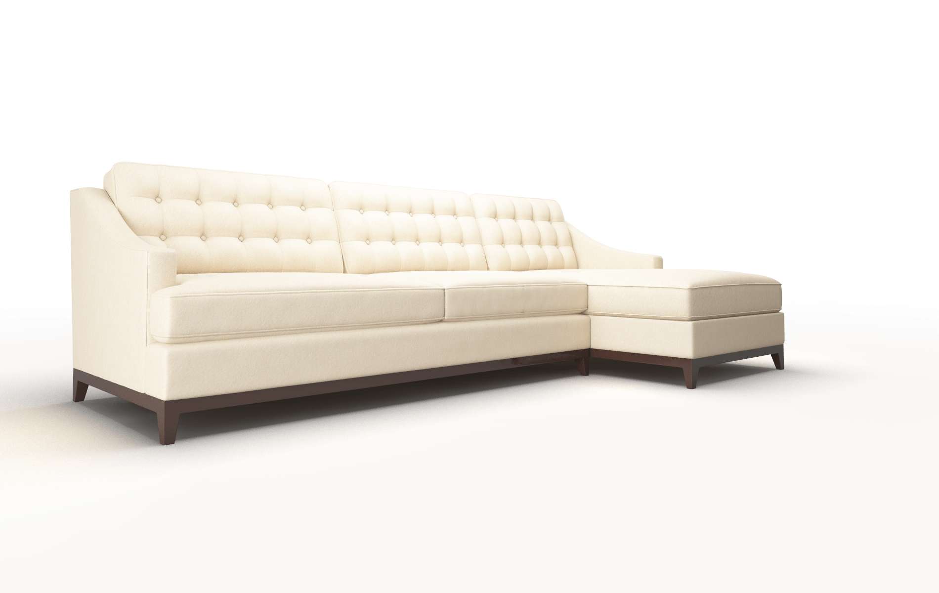 Geneva Bella Buckwheat Panel espresso legs 2