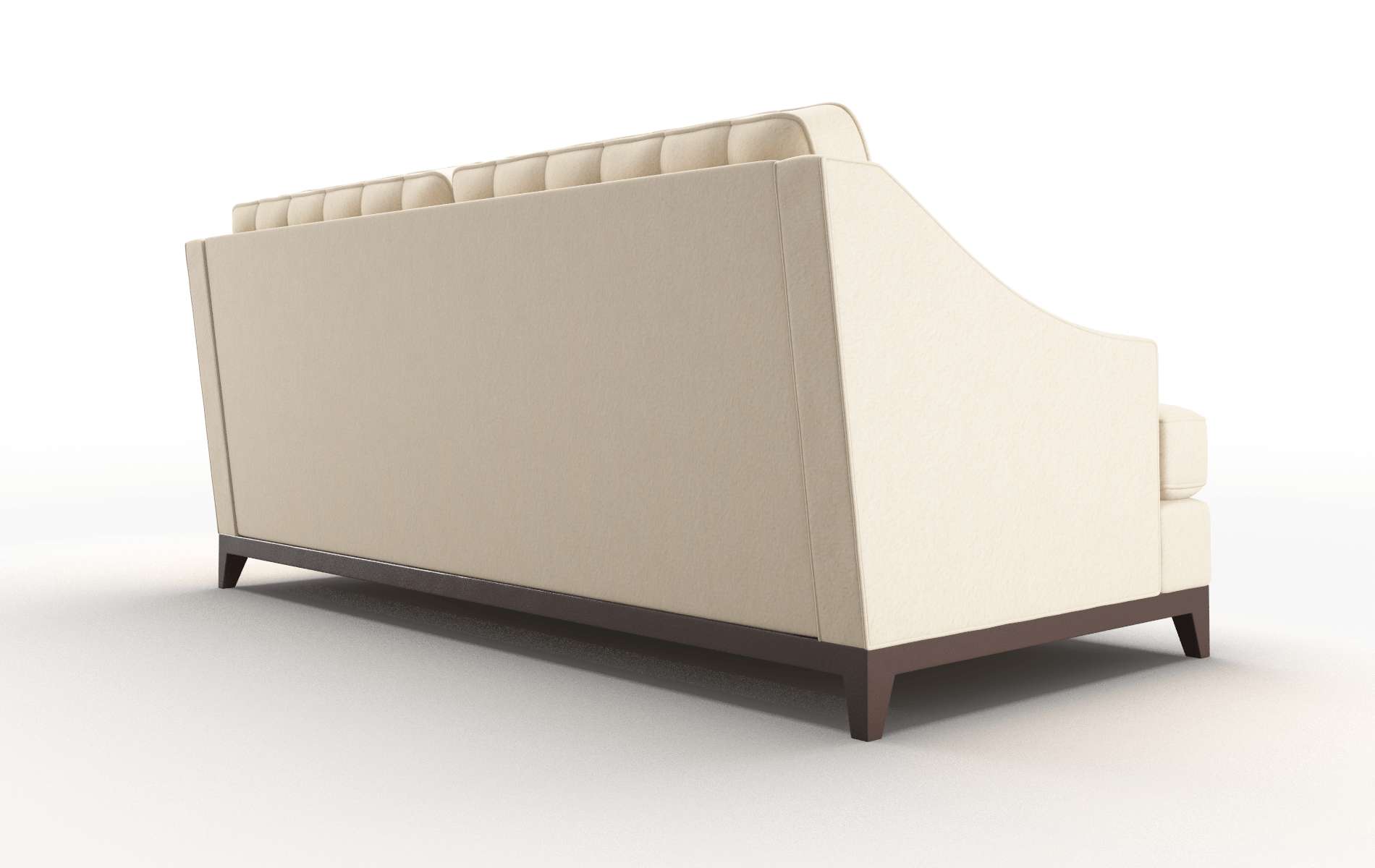 Geneva Bella Buckwheat Sofa espresso legs 5
