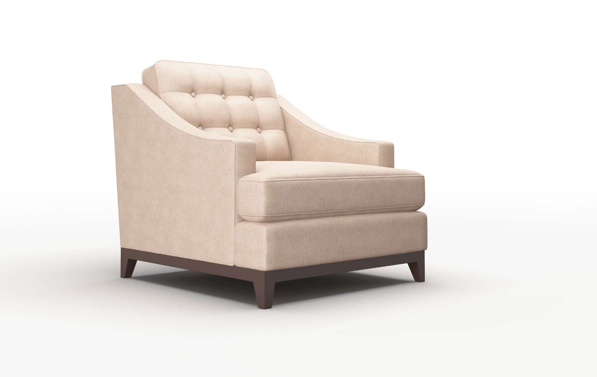 Geneva Bella Cocoa Chair espresso legs 2