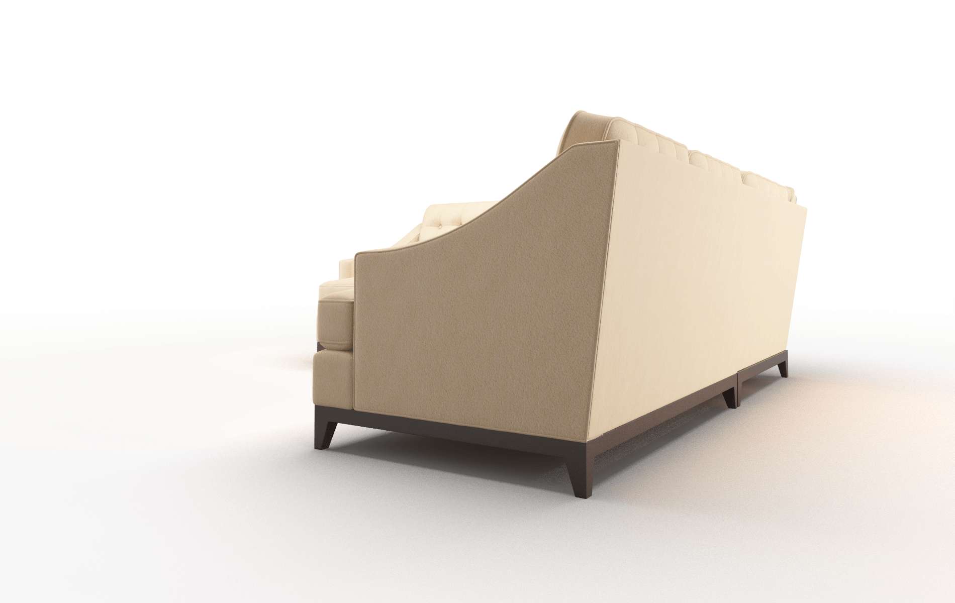 Geneva Bella Coffee Sectional espresso legs 4