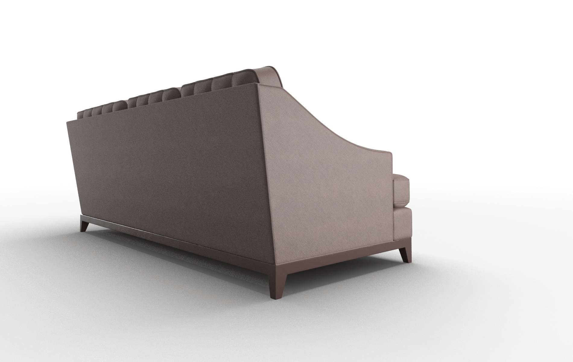 Geneva Bella Espresso Sectional espresso legs 3