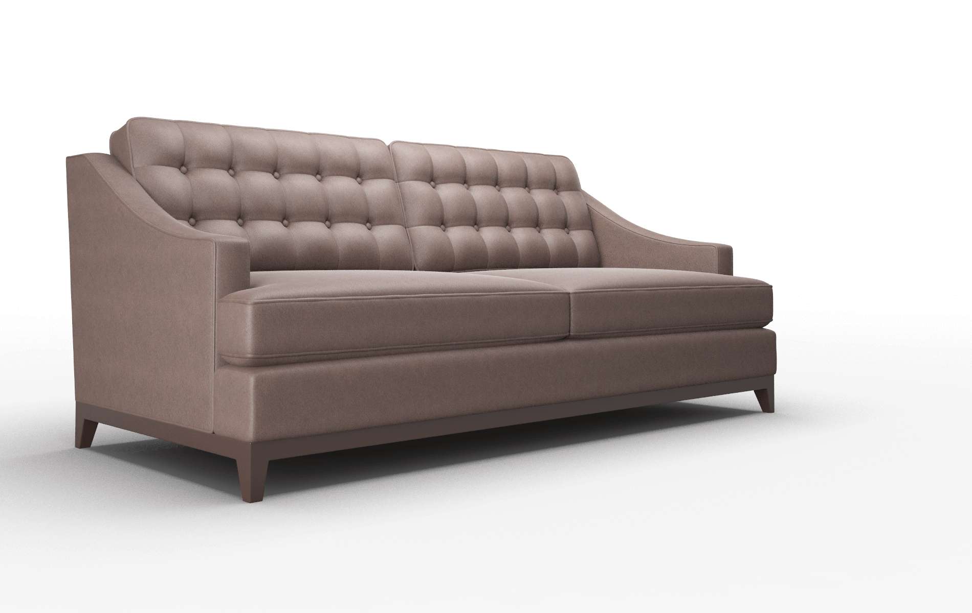 Geneva Bella Espresso Sofa espresso legs 2