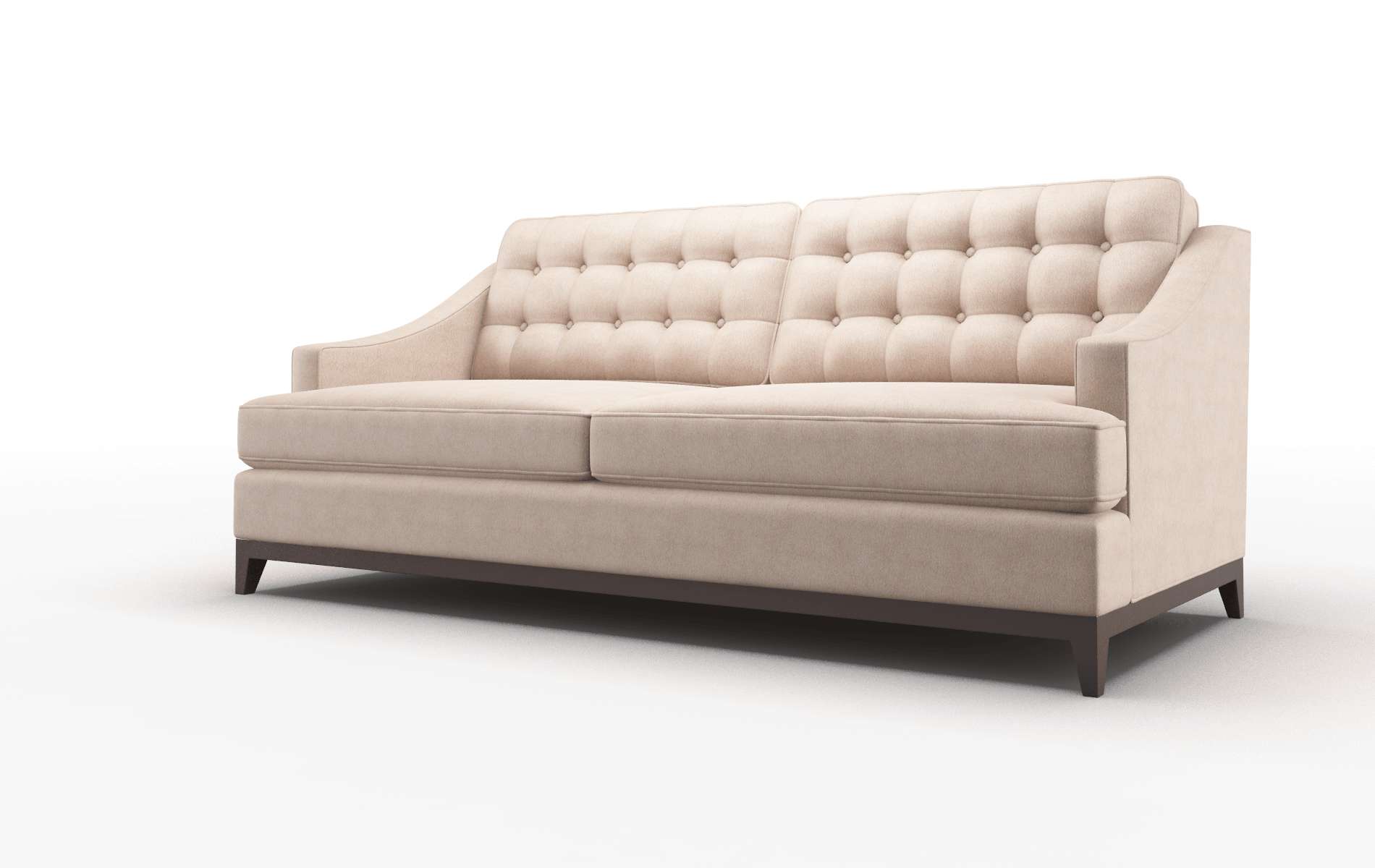 Geneva Bella Pewter Sofa espresso legs 4