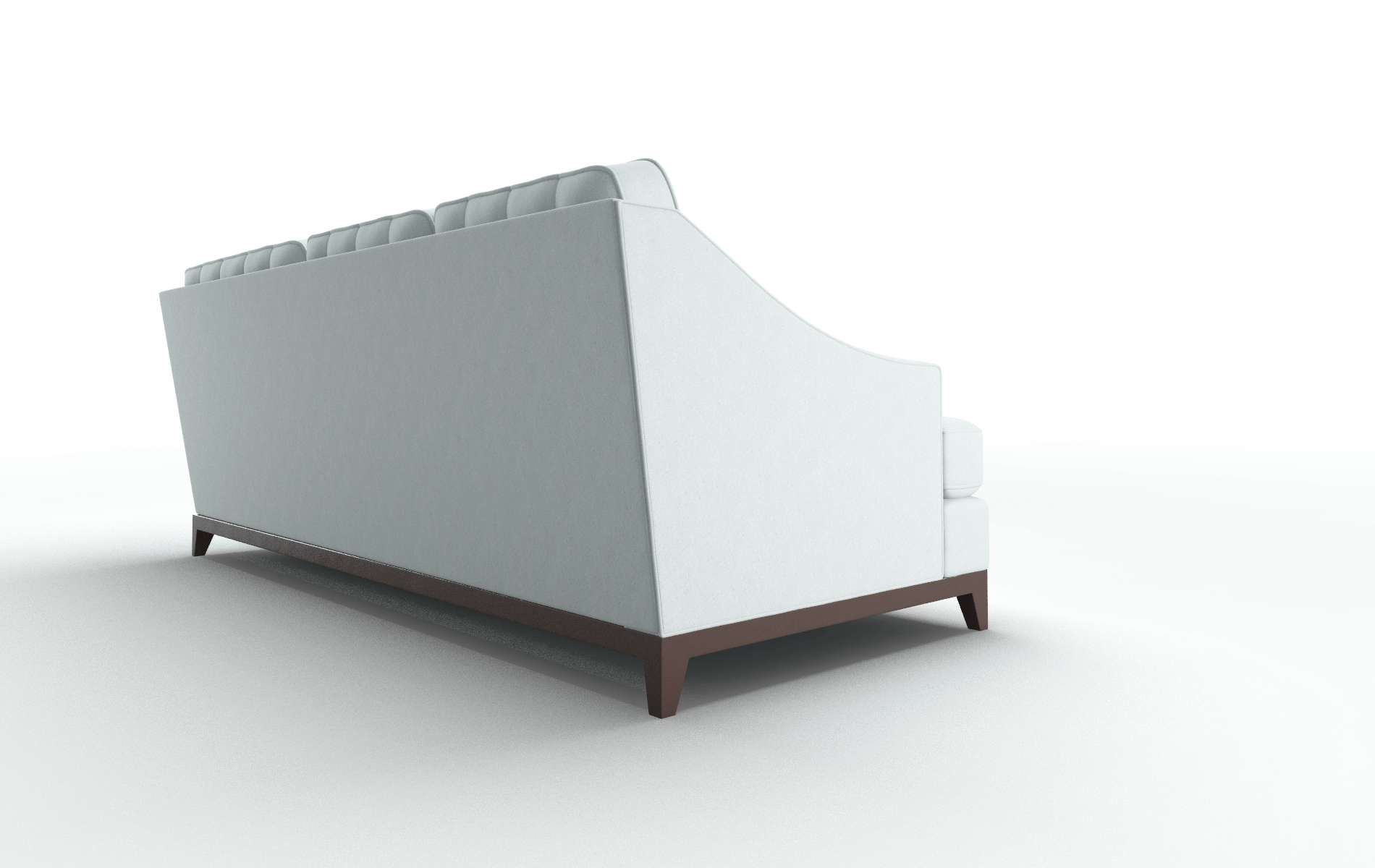Geneva Bella Skylight Sectional espresso legs 3