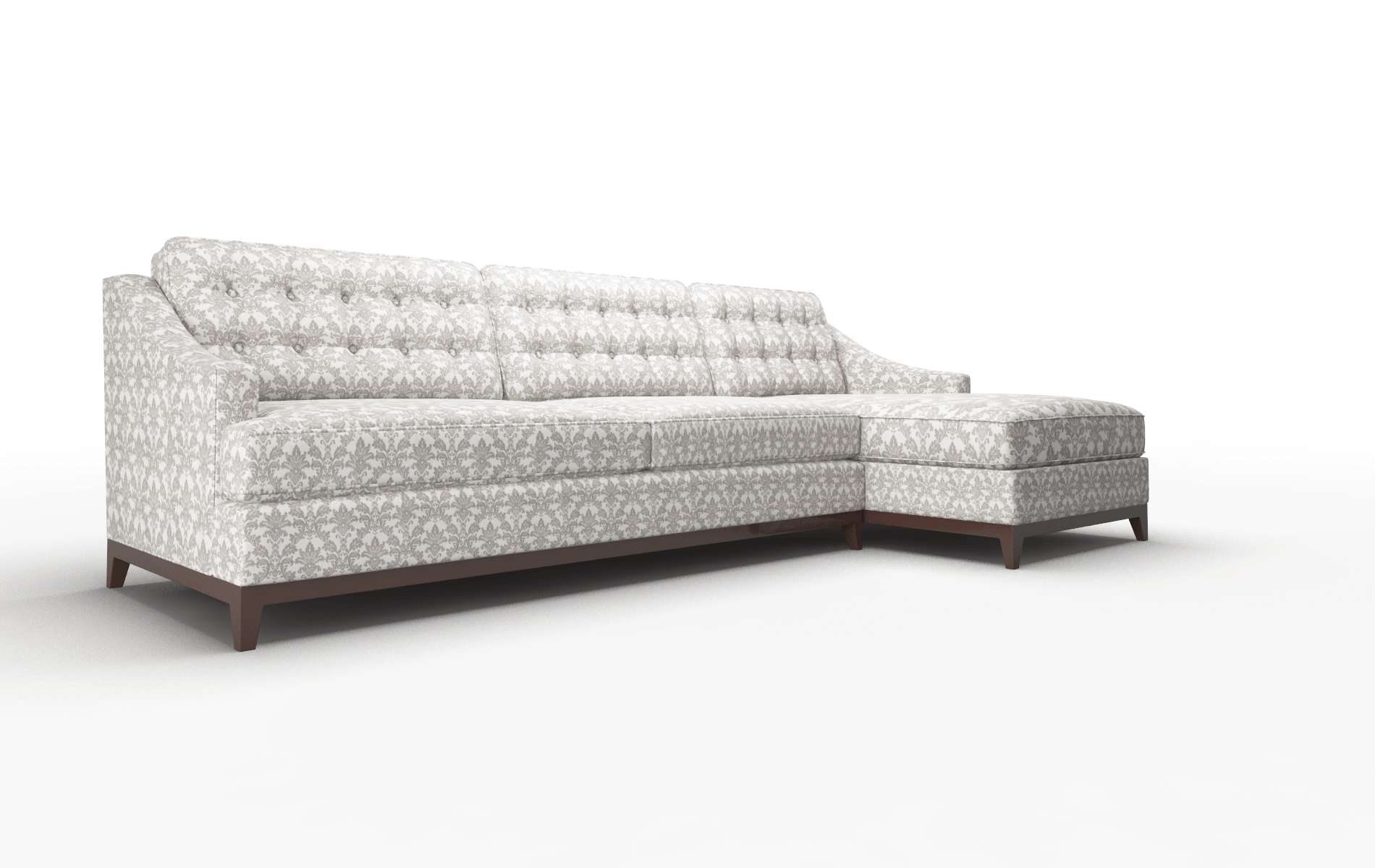 Geneva Bergamo Dove Panel espresso legs 2