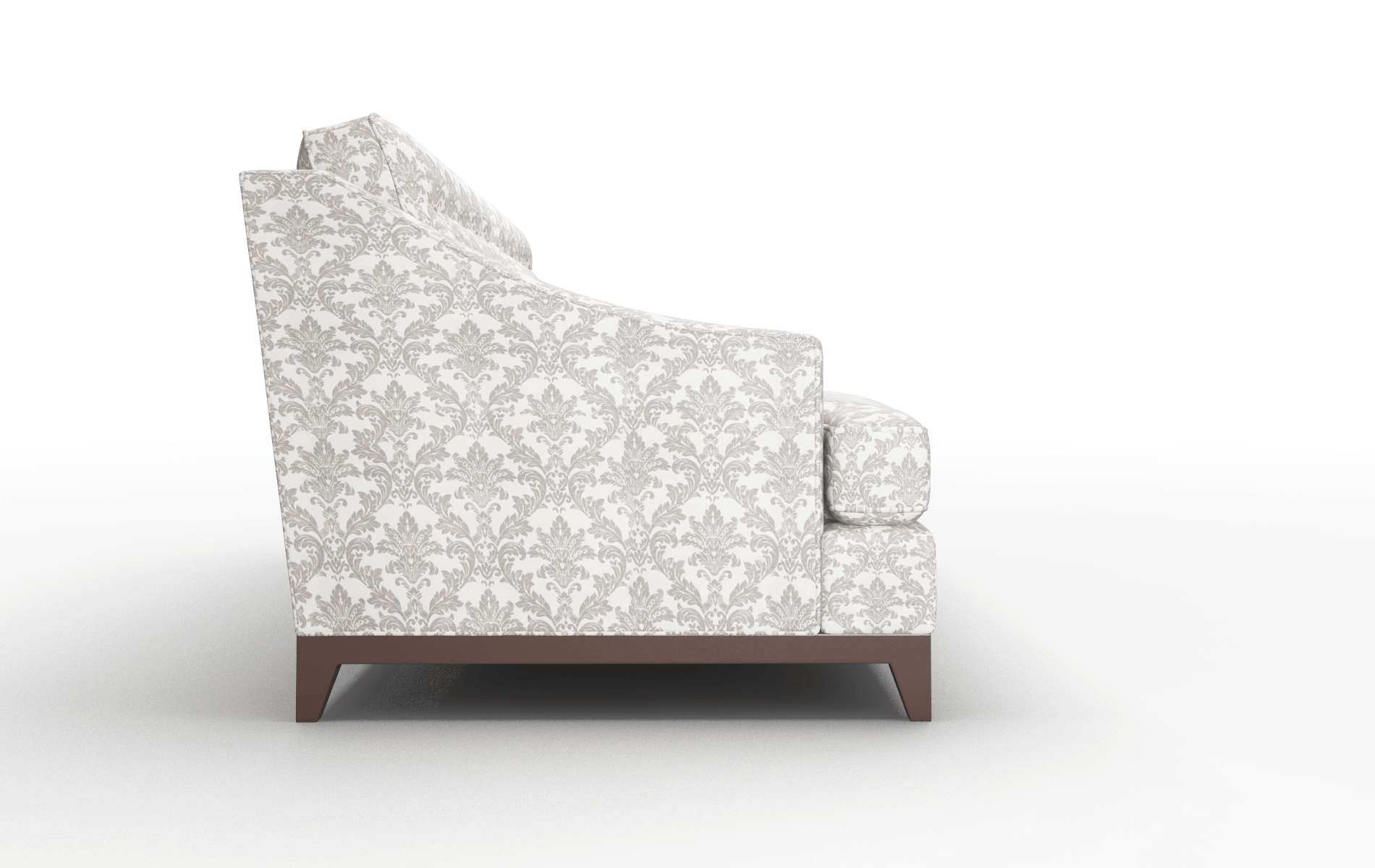 Geneva Bergamo Dove Sofa espresso legs 3