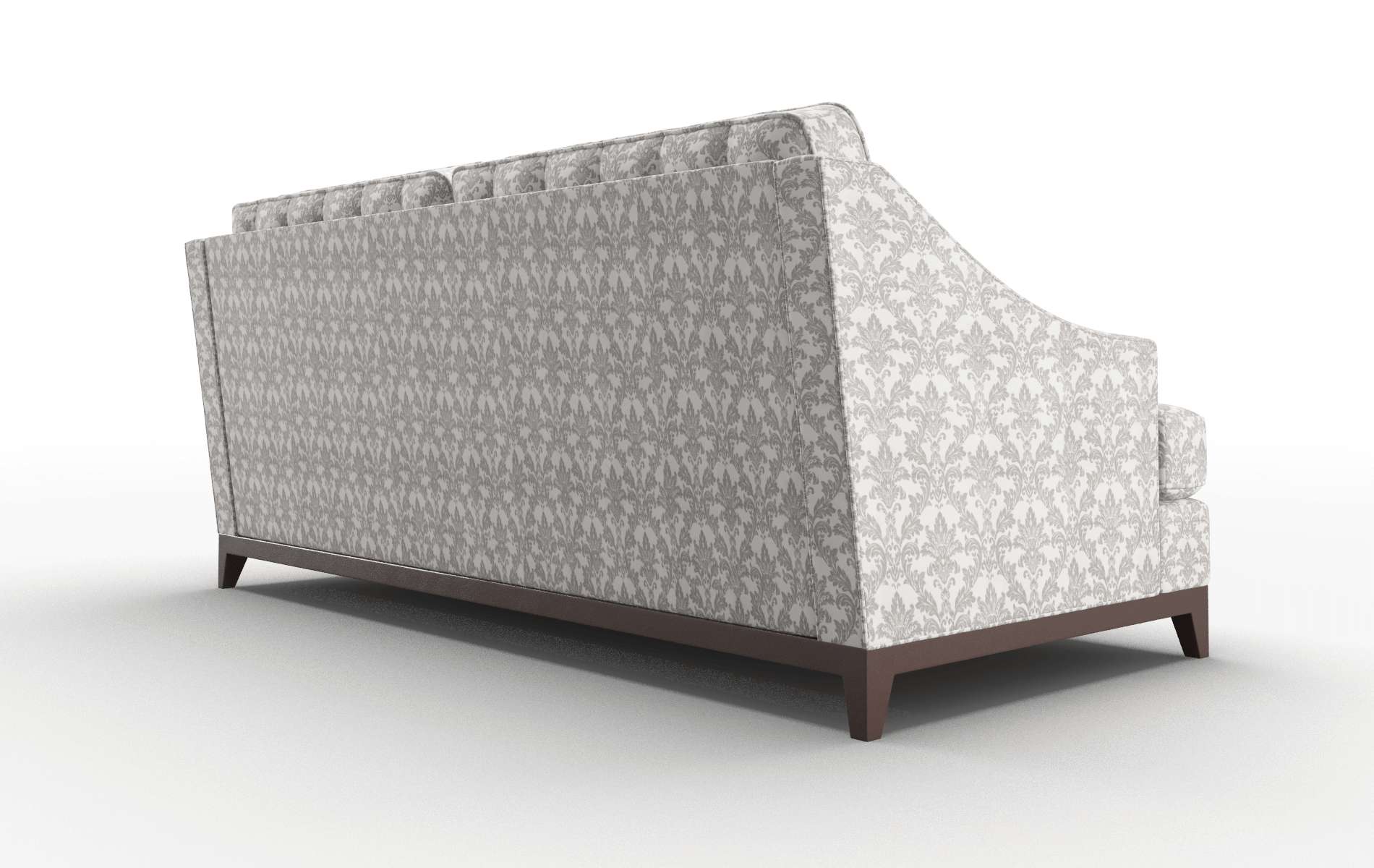 Geneva Bergamo Dove Sofa espresso legs 5
