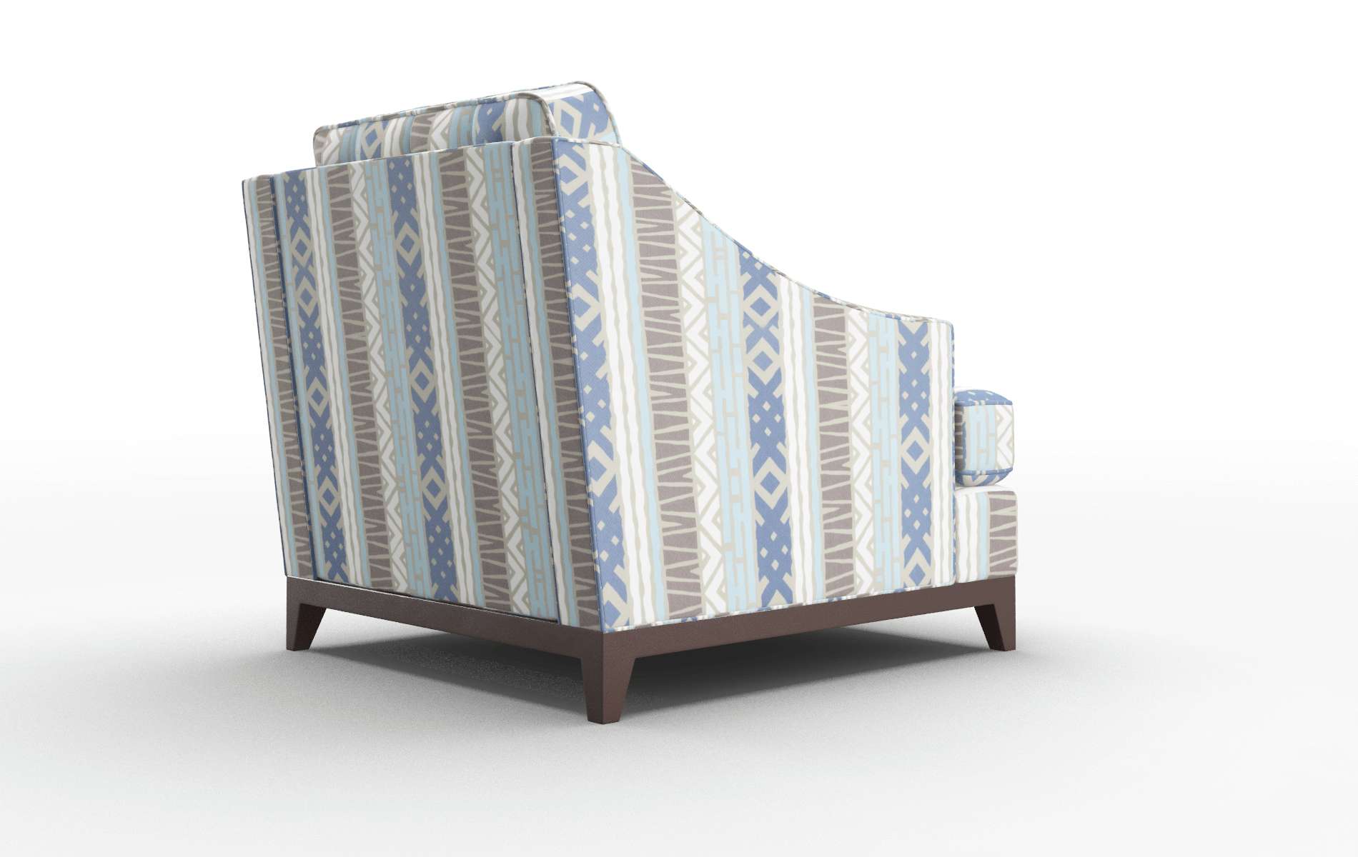 Geneva Bodhi Indigo Chair espresso legs 5