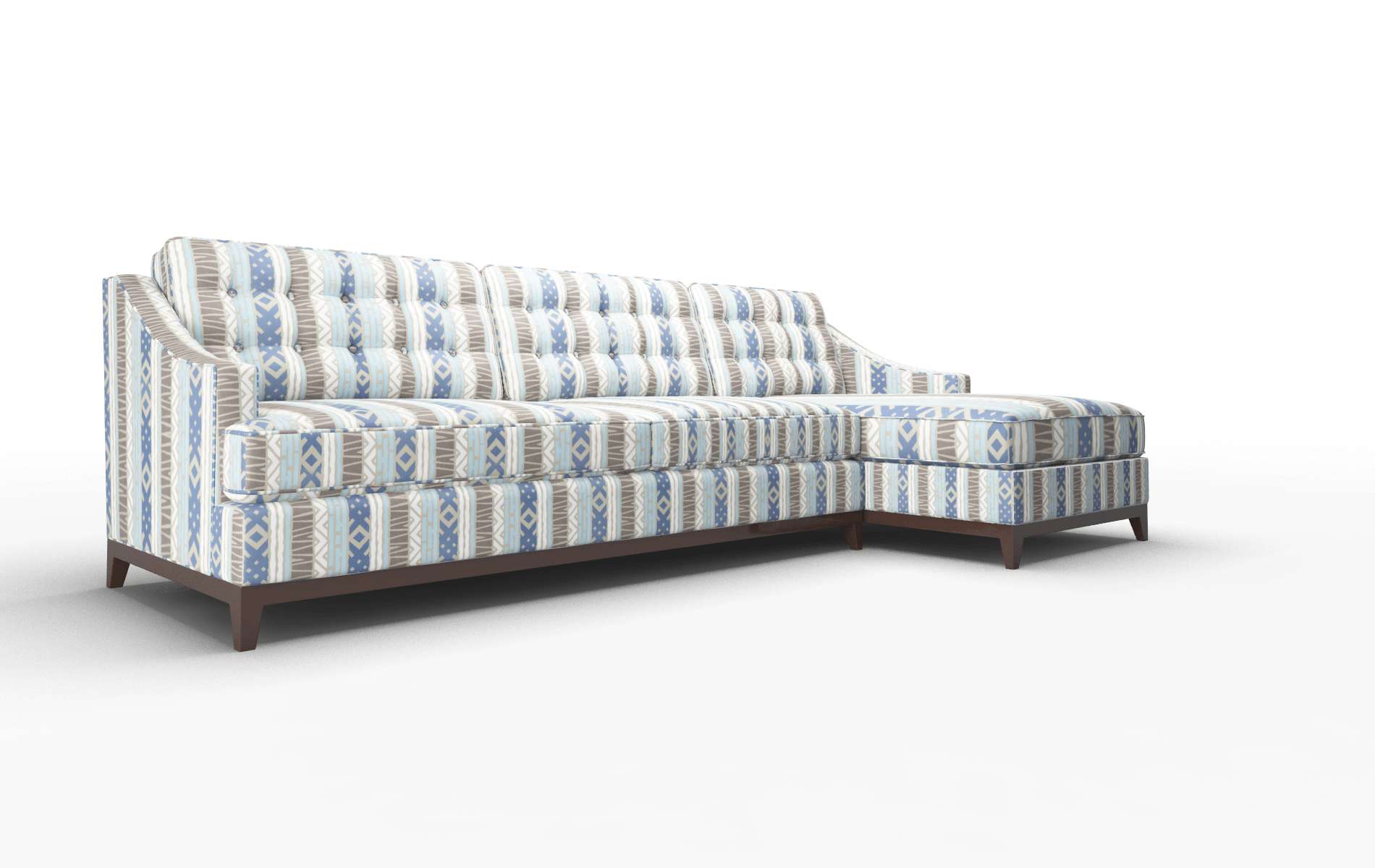 Geneva Bodhi Indigo Panel espresso legs 2