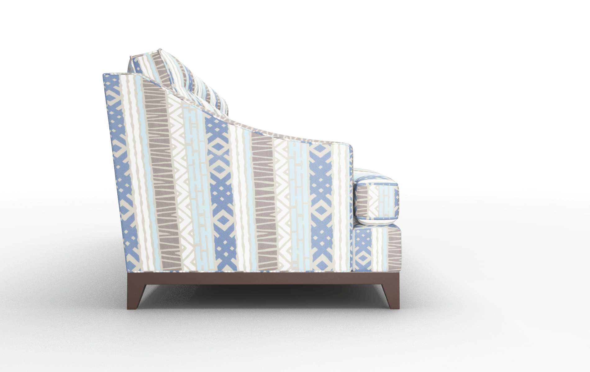 Geneva Bodhi Indigo Sofa espresso legs 3