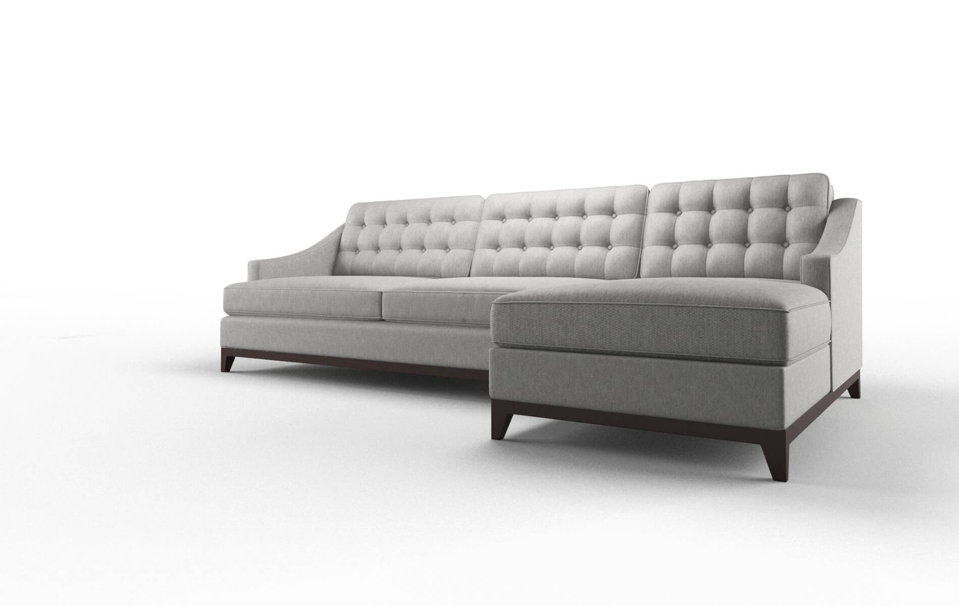 Geneva Bungalow Graphite Panel espresso legs 4