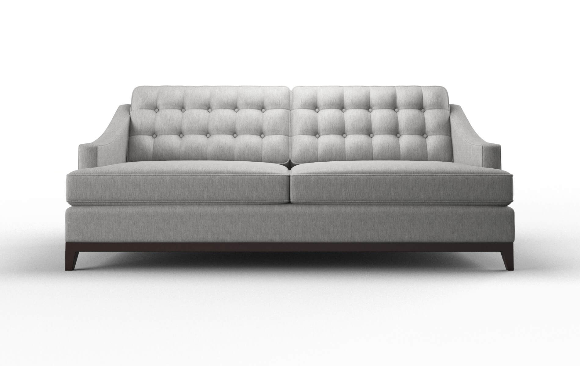 Geneva Bungalow Graphite Sofa espresso legs 1