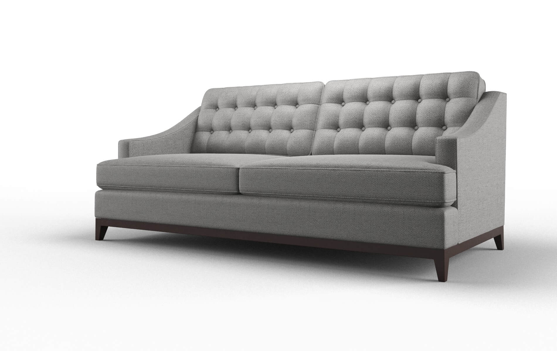 Geneva Catalina Steel Sofa espresso legs 5