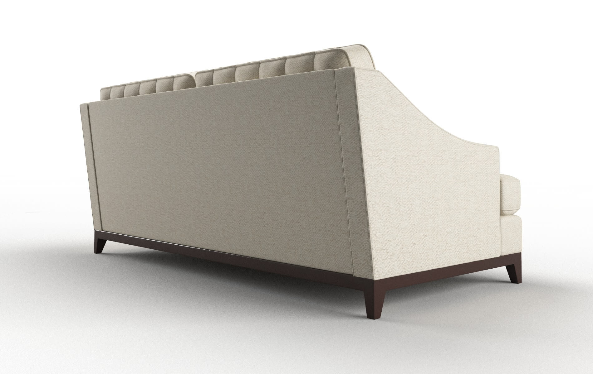 Geneva Catalina Wheat Sofa espresso legs 4