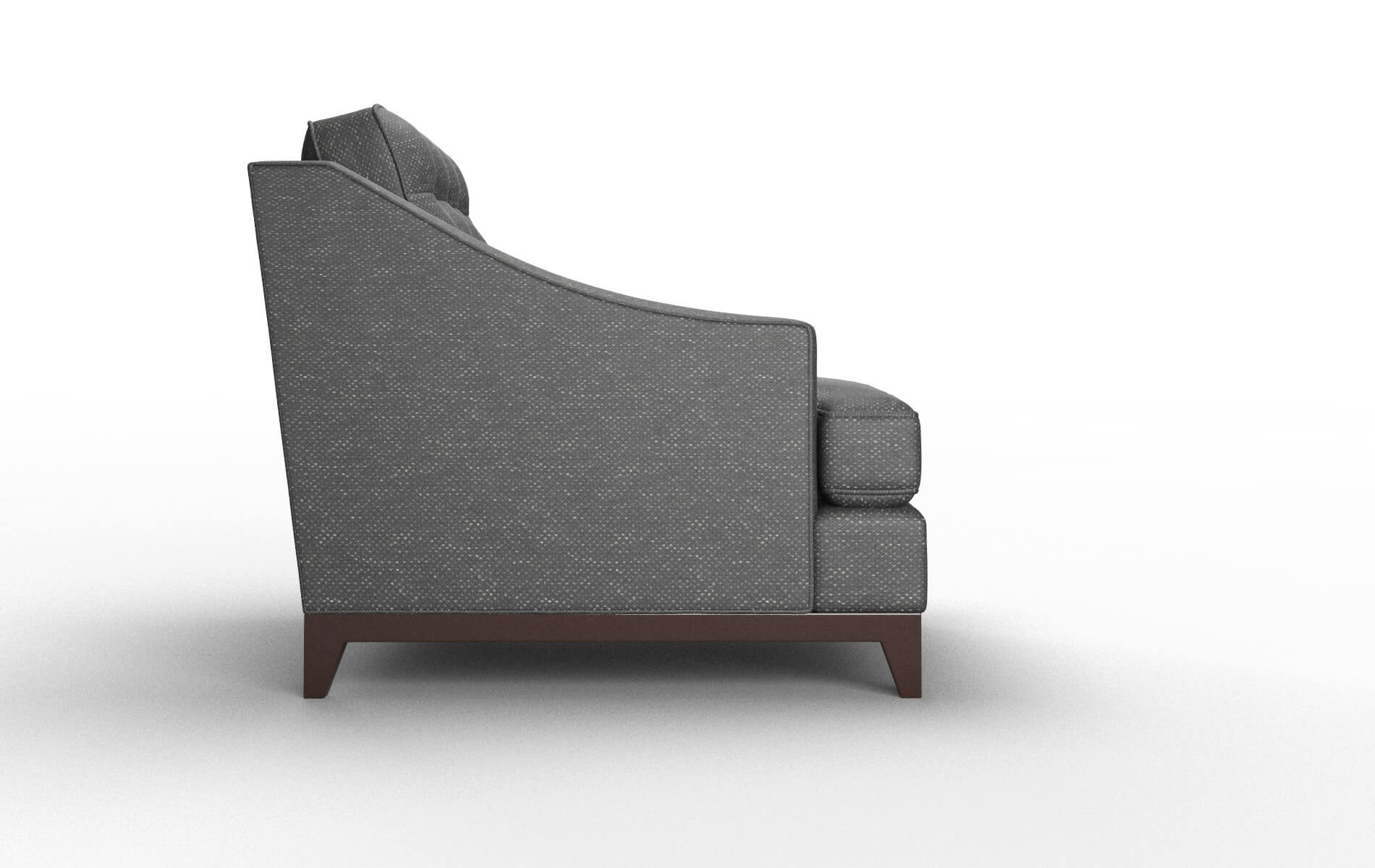 Geneva Chance Denim Chair espresso legs 3