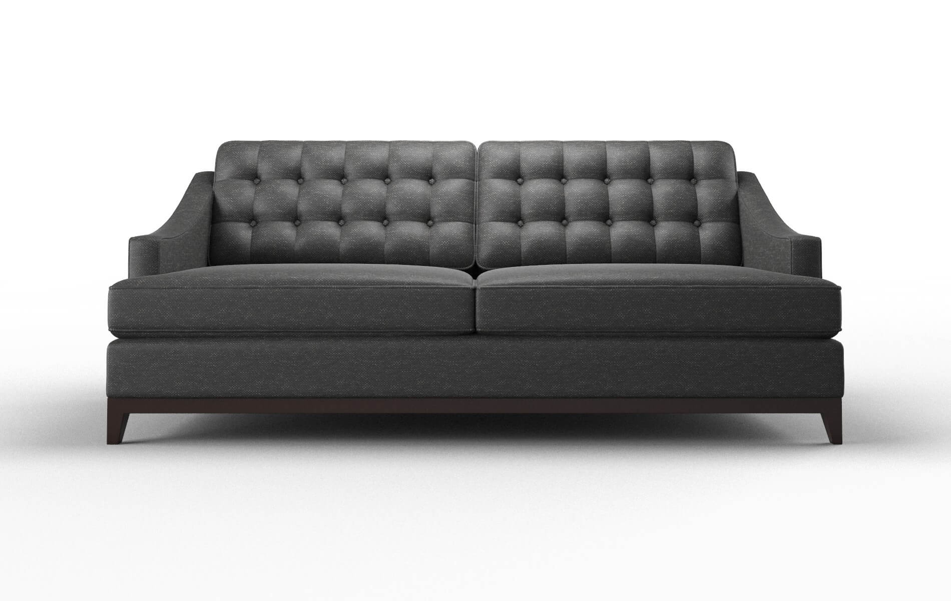 Geneva Chance Denim Sofa espresso legs 1