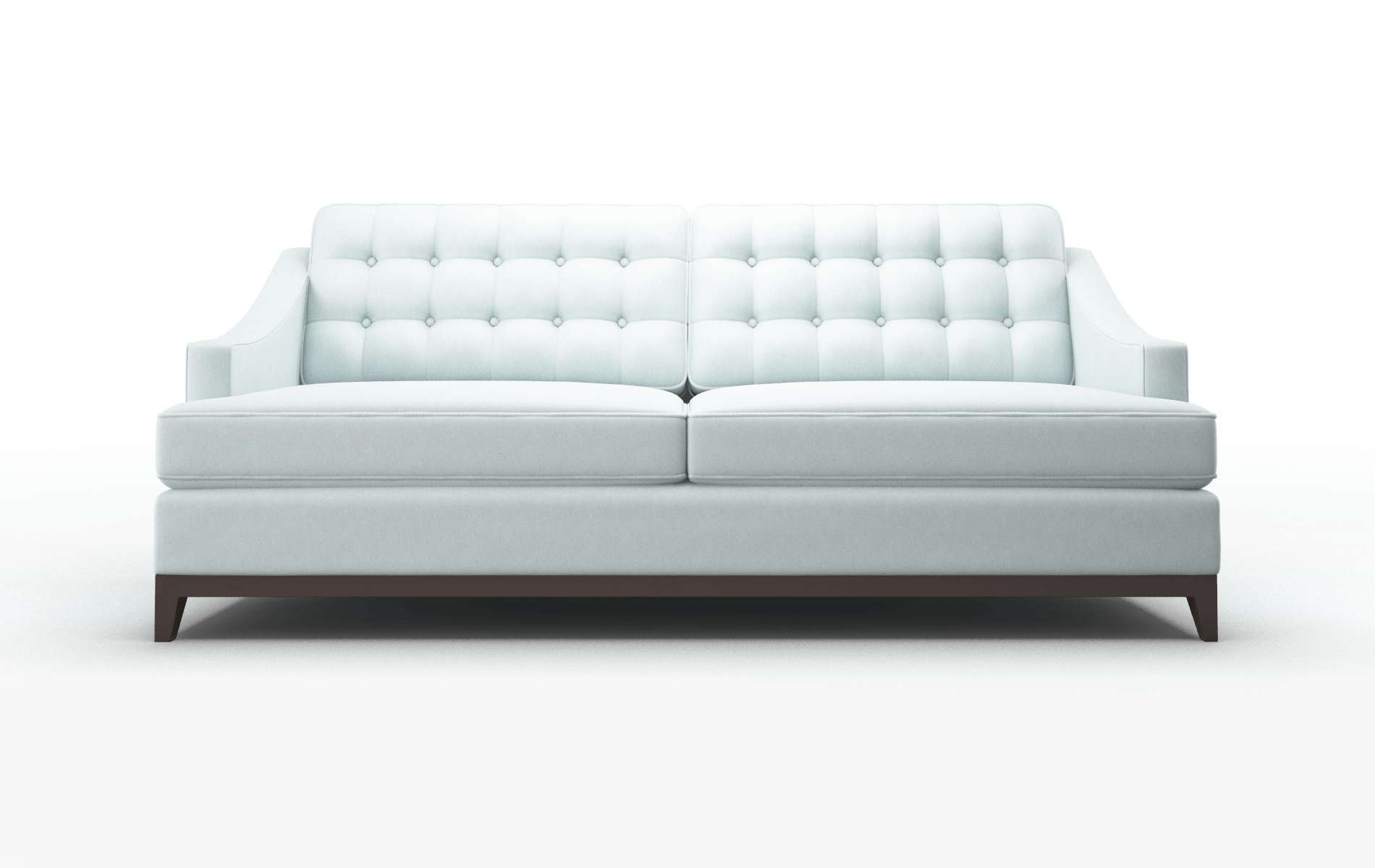 Geneva Clyde cornflower Sofa Espresso Legs  1