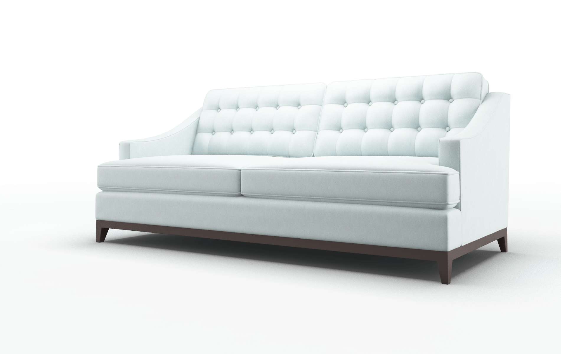 Geneva Clyde Cornflower Sofa espresso legs 4