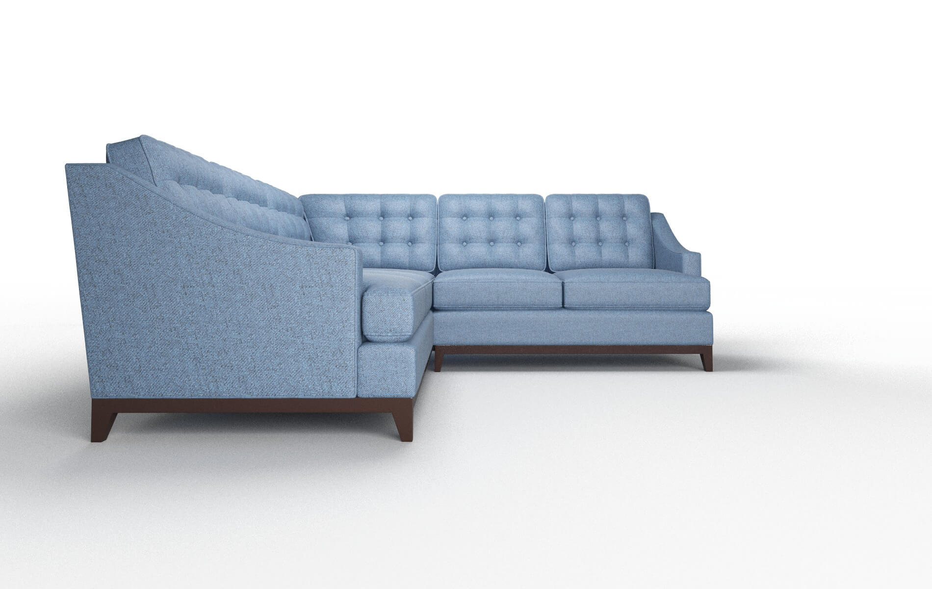 Geneva Clyde Deep_ocean Sectional espresso legs 2