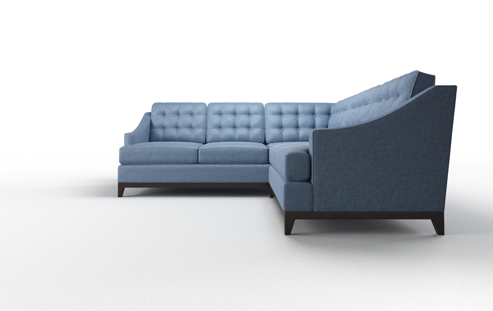 Geneva Clyde Deep_ocean Sectional espresso legs 5