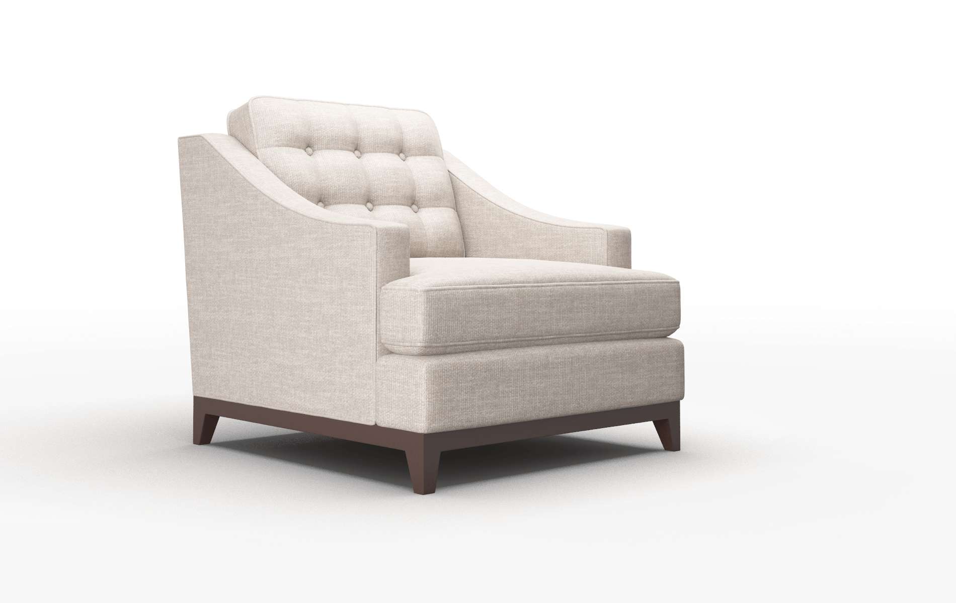 Geneva Clyde Dolphin Chair espresso legs 2