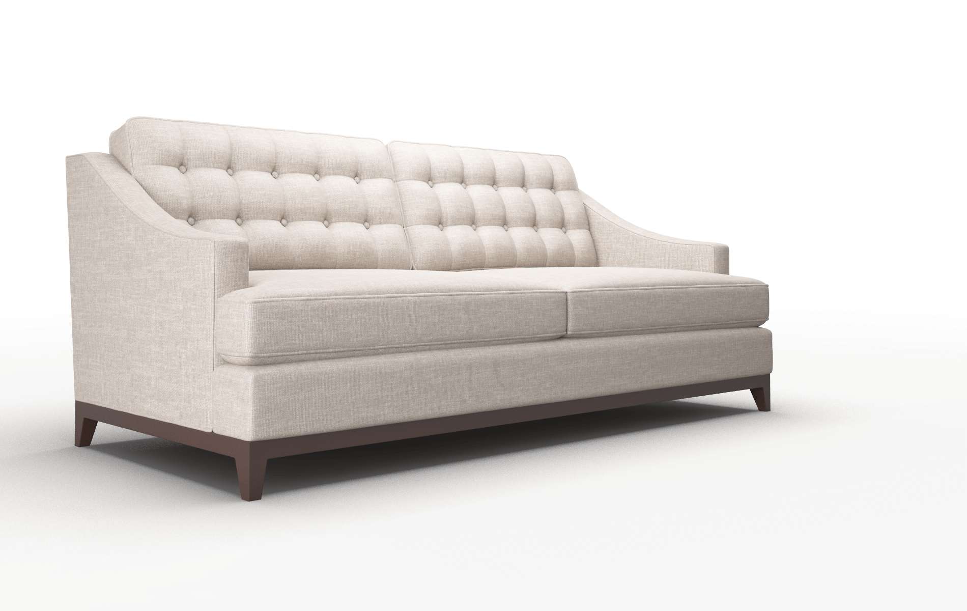 Geneva Clyde Dolphin Sofa espresso legs 2