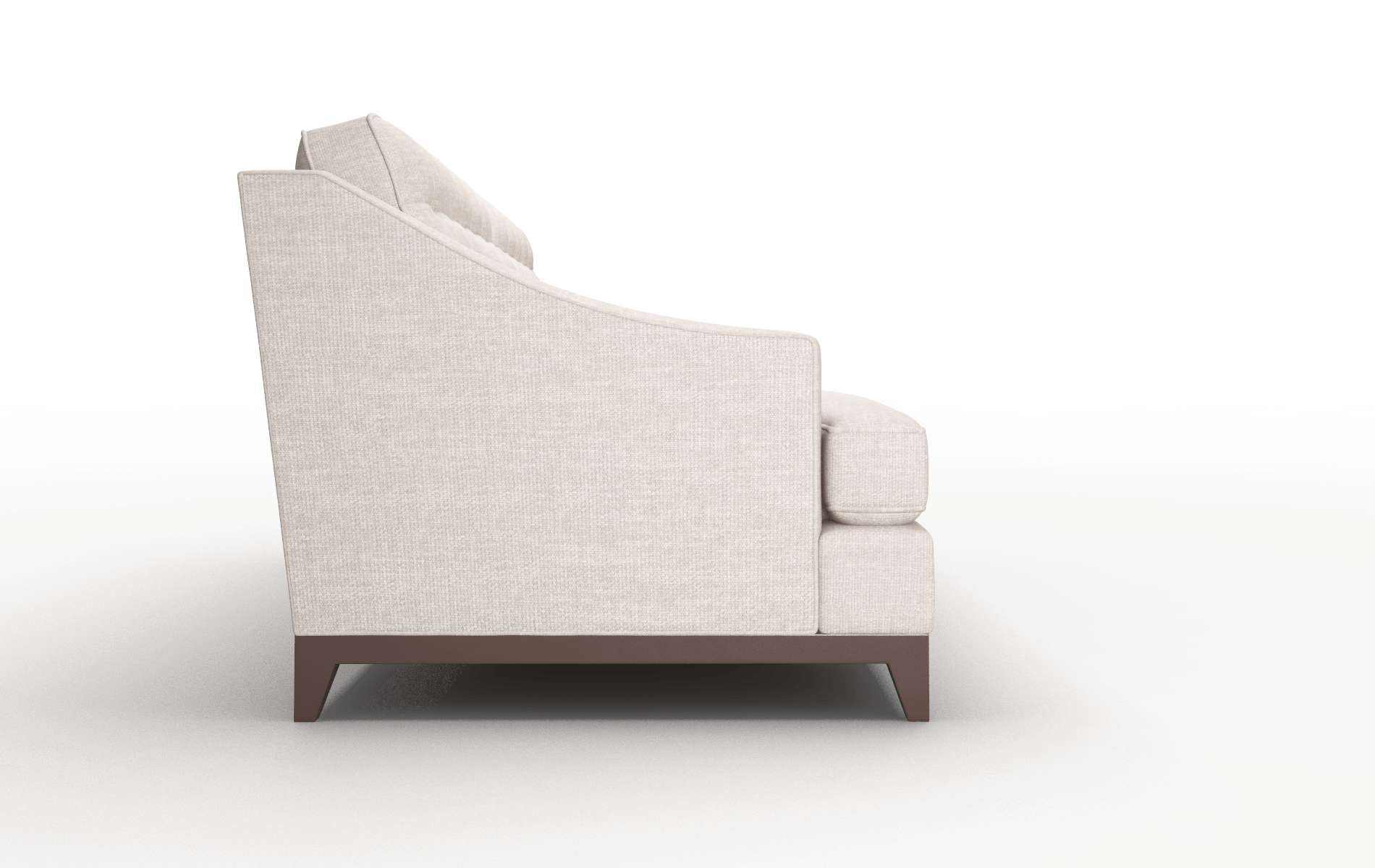 Geneva Clyde Dolphin Sofa espresso legs 3