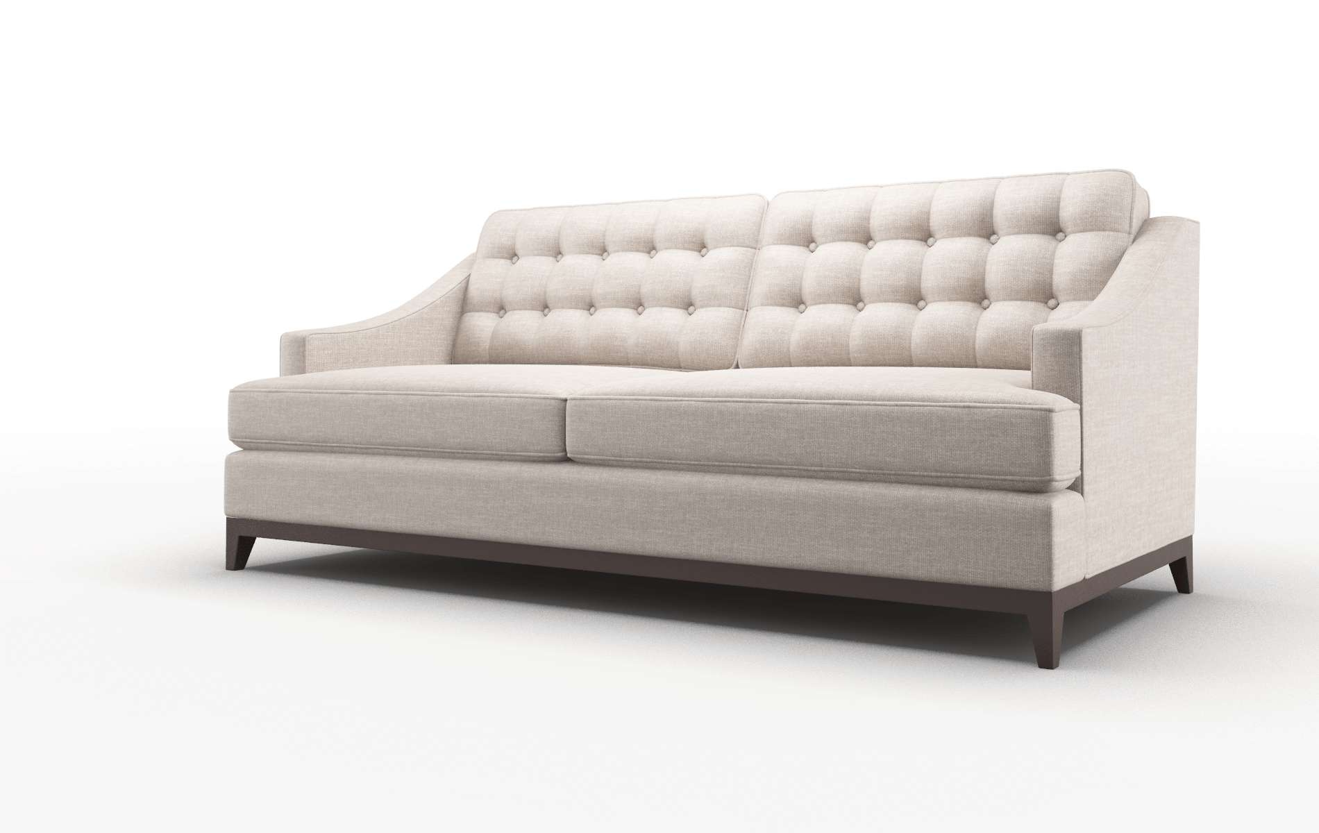 Geneva Clyde Dolphin Sofa espresso legs 4