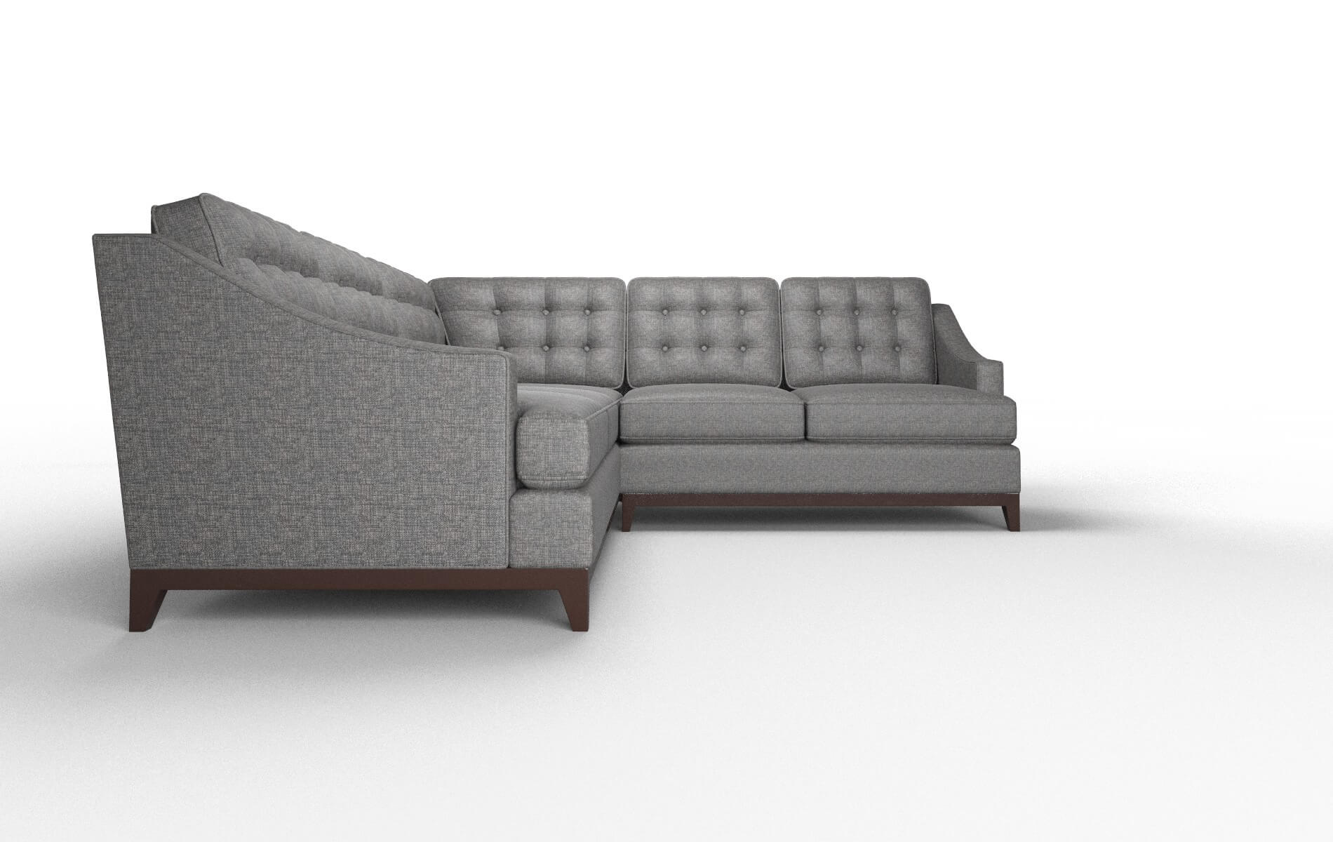 Geneva Curious Eclipse Sectional espresso legs 2